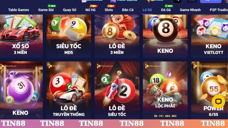 Các ưu điểm vượt trội sau khi tải app TIN88