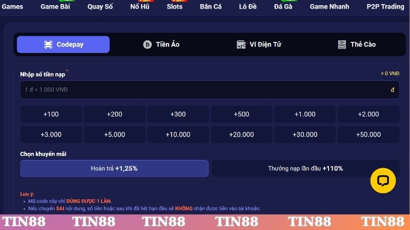 Hướng dẫn nạp tiền an toàn, gọn lẹ