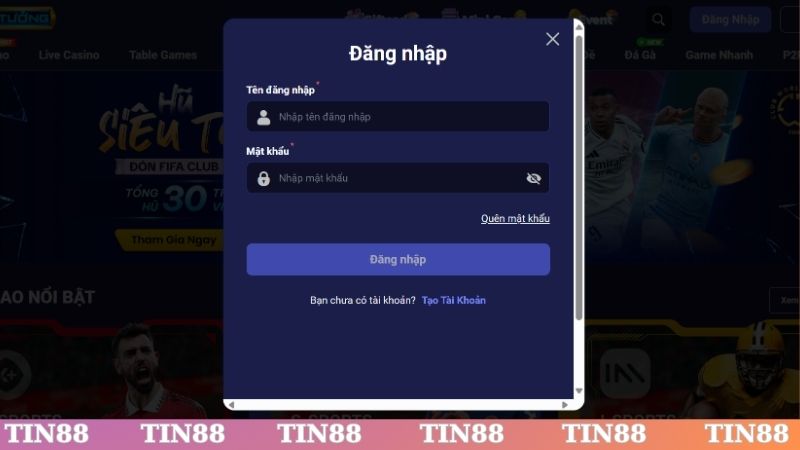 Vì sao cần phải đăng ký/Đăng nhập TIN88